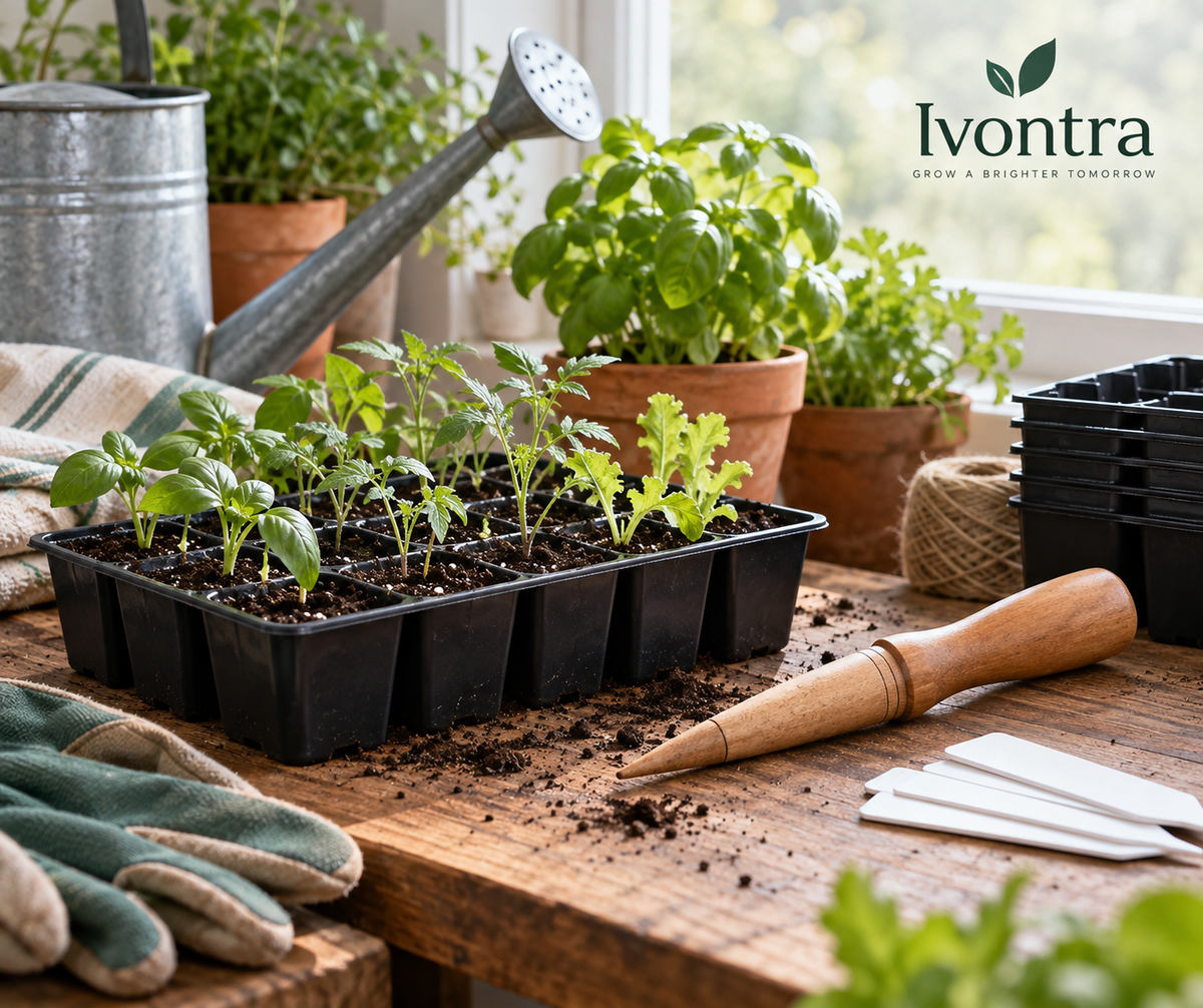 seed starting — Ivontra garden